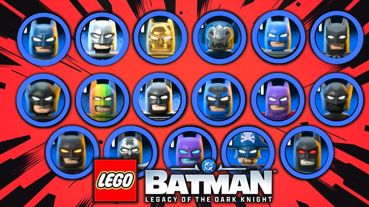 В игре LEGO Batman разблокированы все 1075 костюмов Бэтмена&hellip;