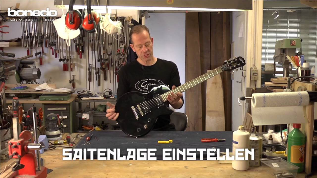 So verbessert man die Bespielbarkeit einer Gitarre!