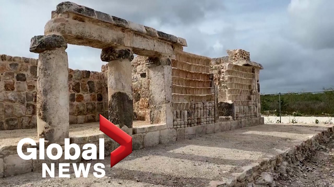 Ruins of ancient Mayan city filled with palaces, plazas discovered in southern Mexico