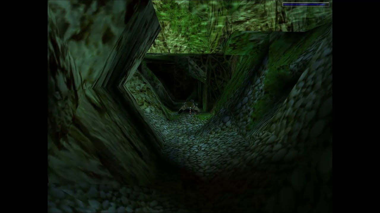 Tomb Raider III - Enlarged UI Experiment with dgVoodoo