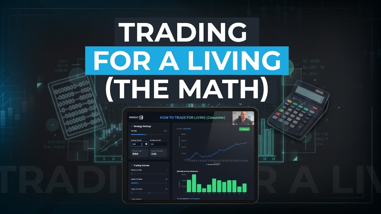 The Profitable Math Behind Trading for a Living