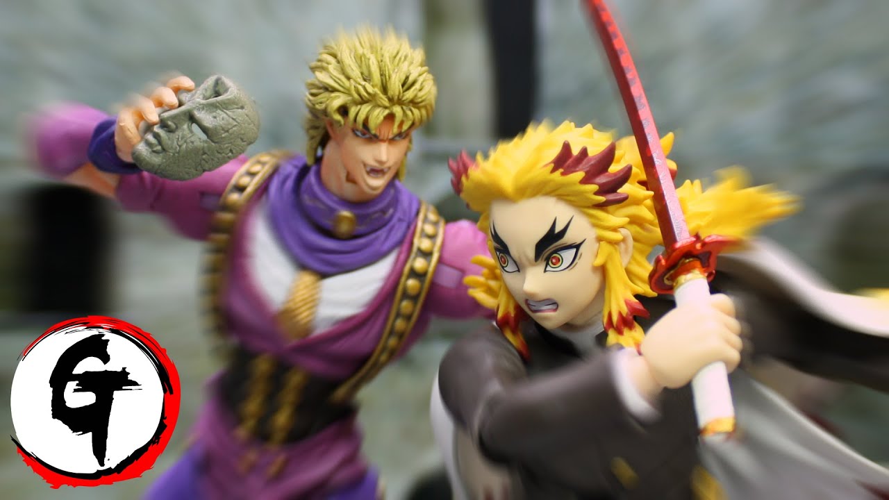 Rengoku VS DIO -Demon Slayer stop motion 煉獄杏寿郎VSディオ-鬼滅の刃 ストップモーション