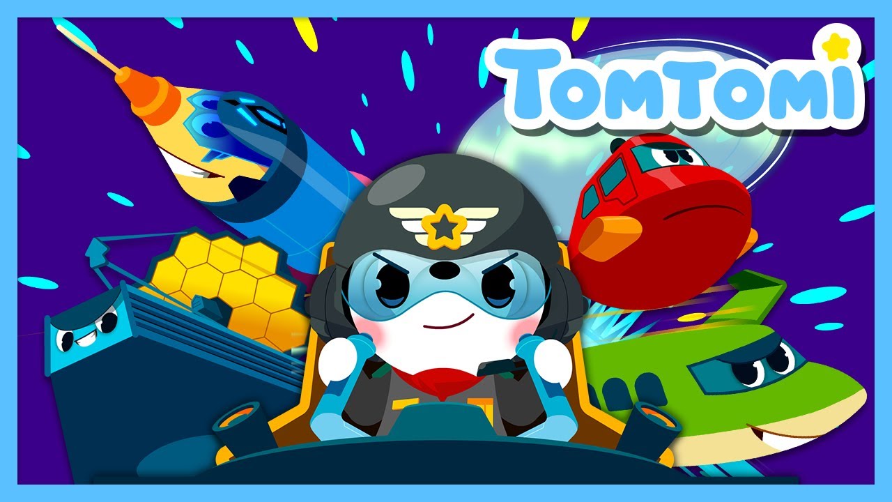 ¡Vehículos en Acción! | Canciones de Coches Fuertes y Valientes | Para Niños 🚗🎵 #TOMTOMI