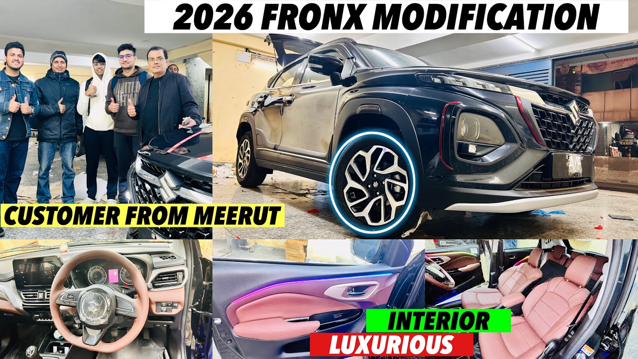 2026 FRONX BASE TO TOP MODIFICATION WITH PRICE✅FRONX MODIFIED✅FRONX GENUINE ACCESSORIES✅LUXURIOUS💥