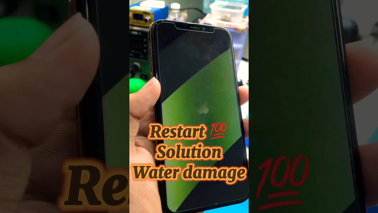 Water damage Restart solution:💯