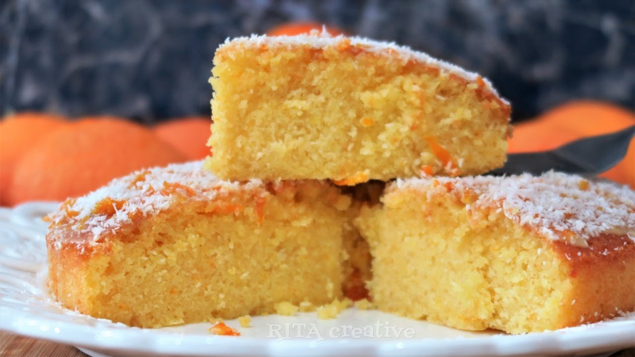Апельсиновый пирог мягкий и влажный