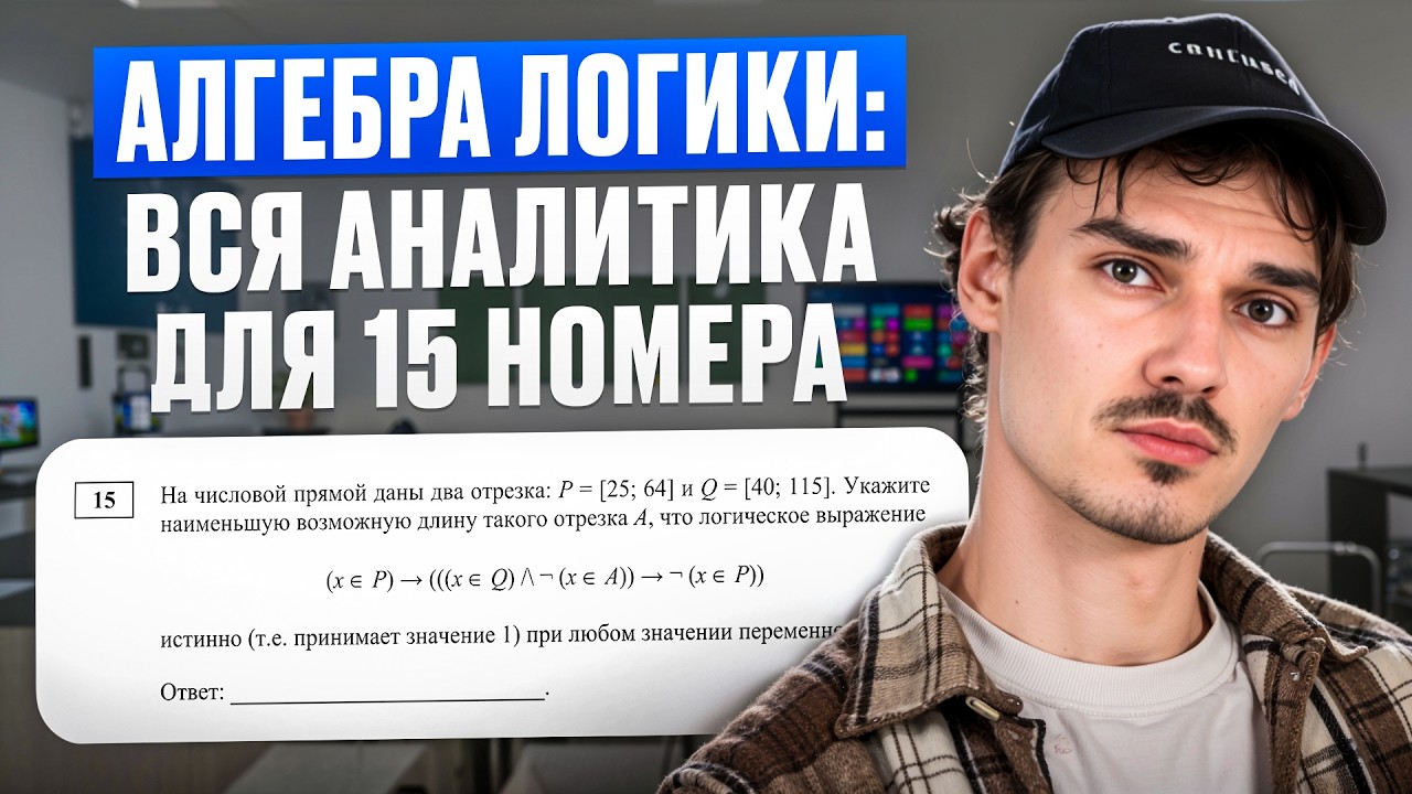 Все аналитика для 15 номера - Как решать задачи без кода - Вова Неформатик | ЕГЭХАБ | 2026