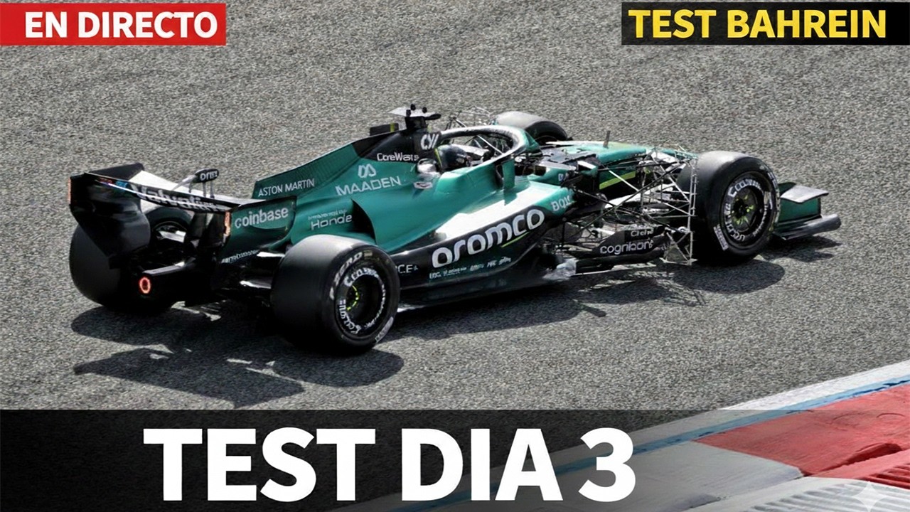 🔴F1 DIRECTO │DIA 3 TEST PRETEMPORADA BAHREIN 2026  + LIVE TIMMING (no comento)