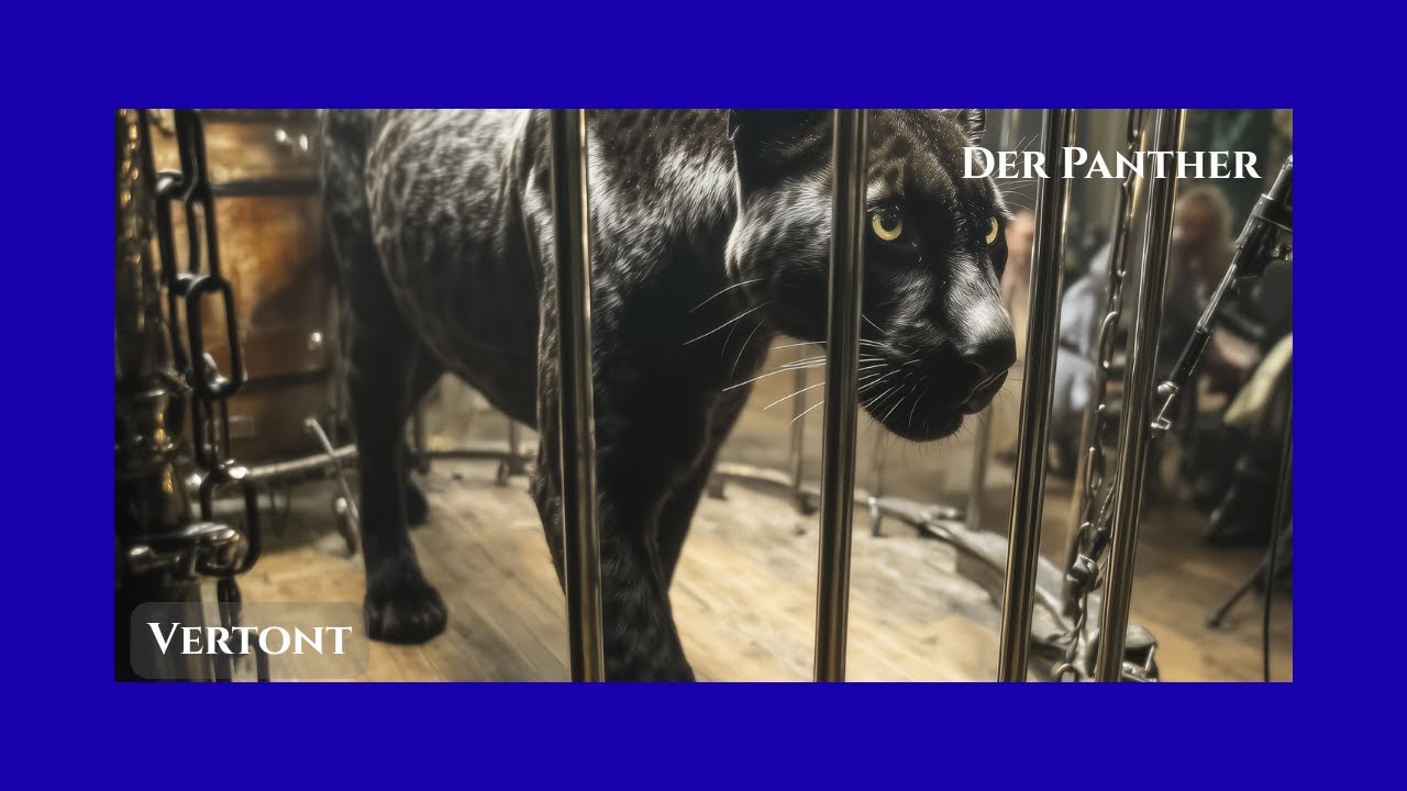 Der Panther  |  Rainer Maria Rilke  |  Gedicht ist klassisch vertont