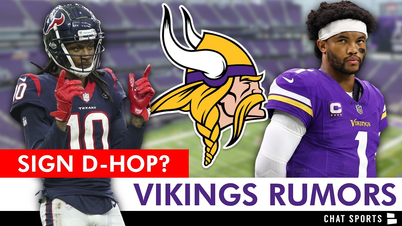 MAJOR Vikings Rumors After Signing Kyler Murray Ft. DeAndre Hopkins