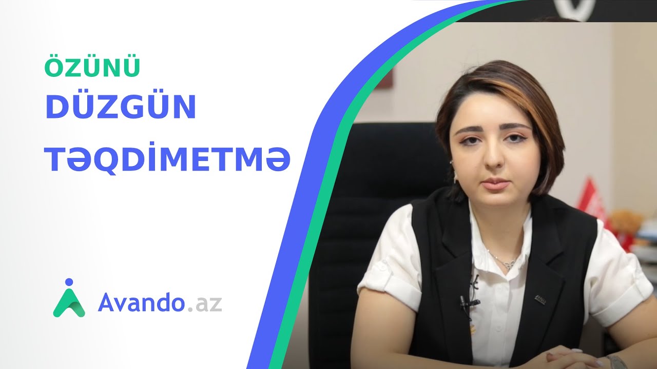 Özünü düzgün təqdimetmə