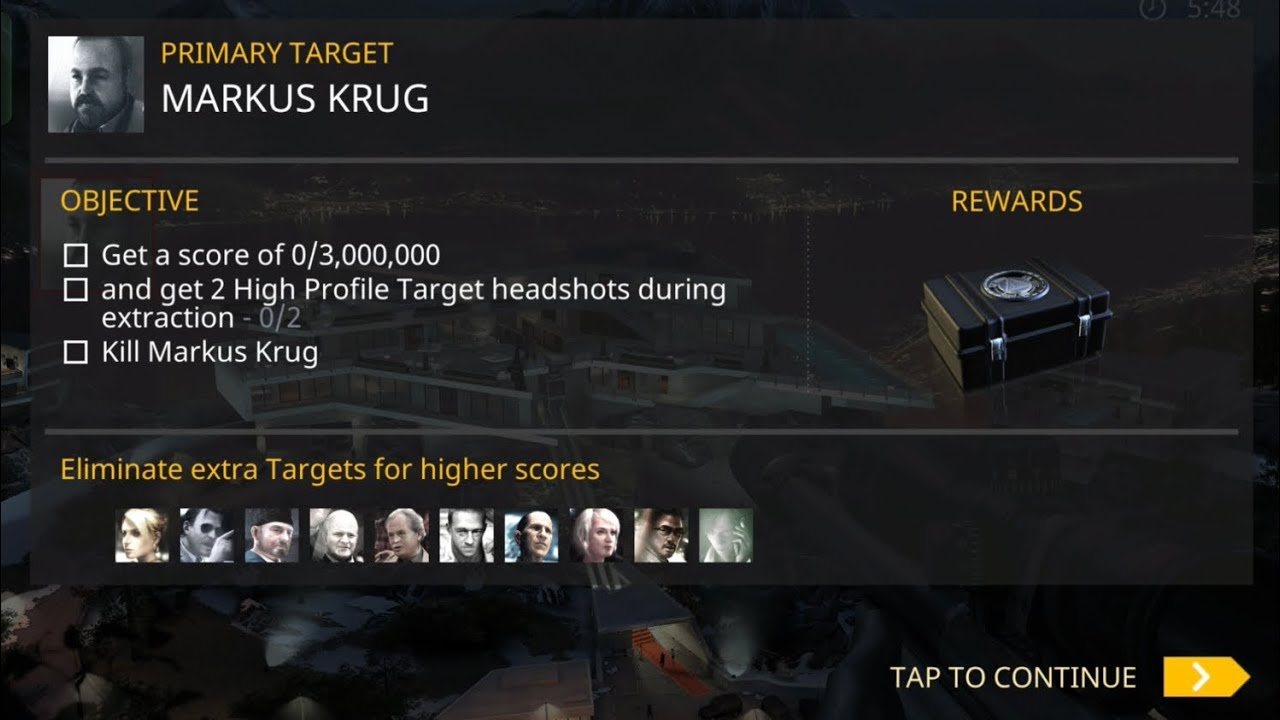 Get a score of 0/3,000,000 | get 2 high profile target headshots during extraction || HITMAN