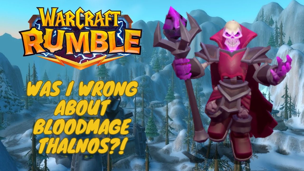 WAS I WRONG ABOUT THALNOS!? An in Depth Look at How Good Thalnos is in PvP.