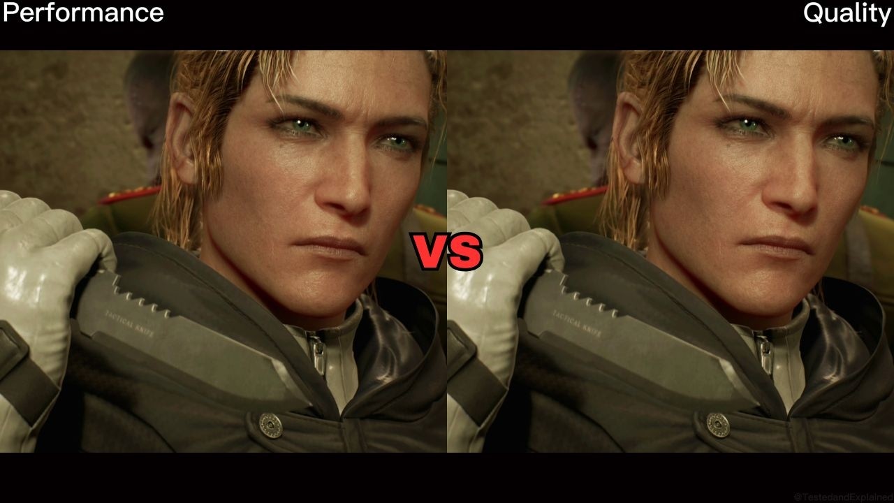 MGS Delta: Performance Mode vs Quality Mode