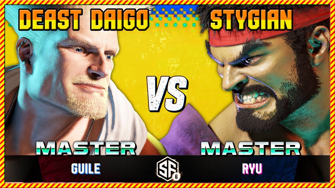 STREET FIGHTER 6 ▰ DAIGO-THE-DEAST (Guile) vs STYGIAN (RYU) ▰ SF6 High Level Gameplay