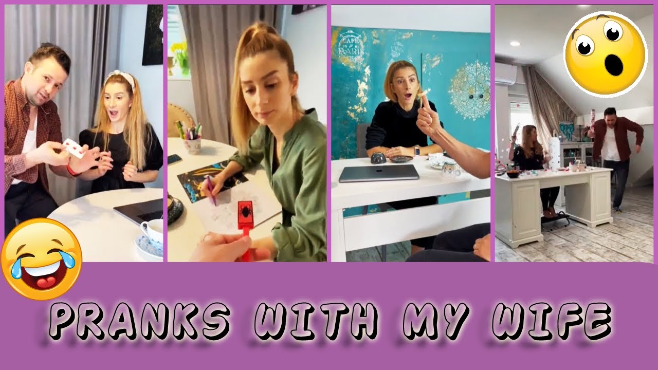 BEST PRANKS with my wife🤣