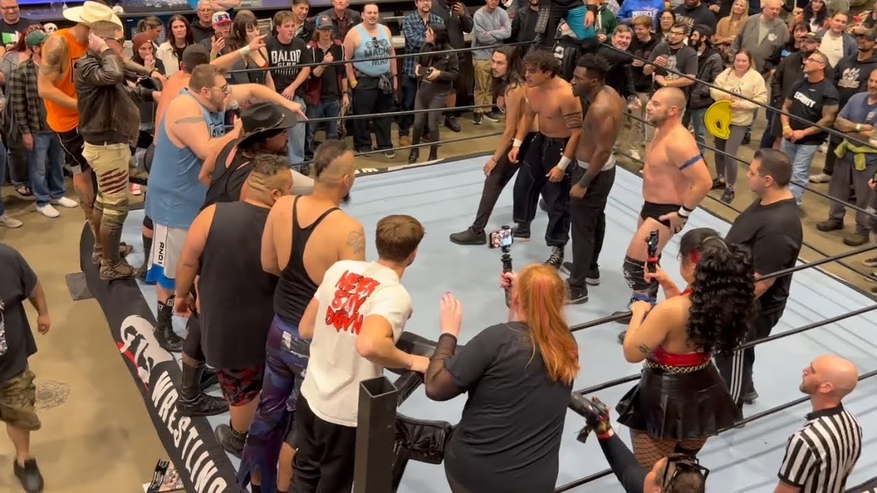 Враждебный захват GTS Wrestling!