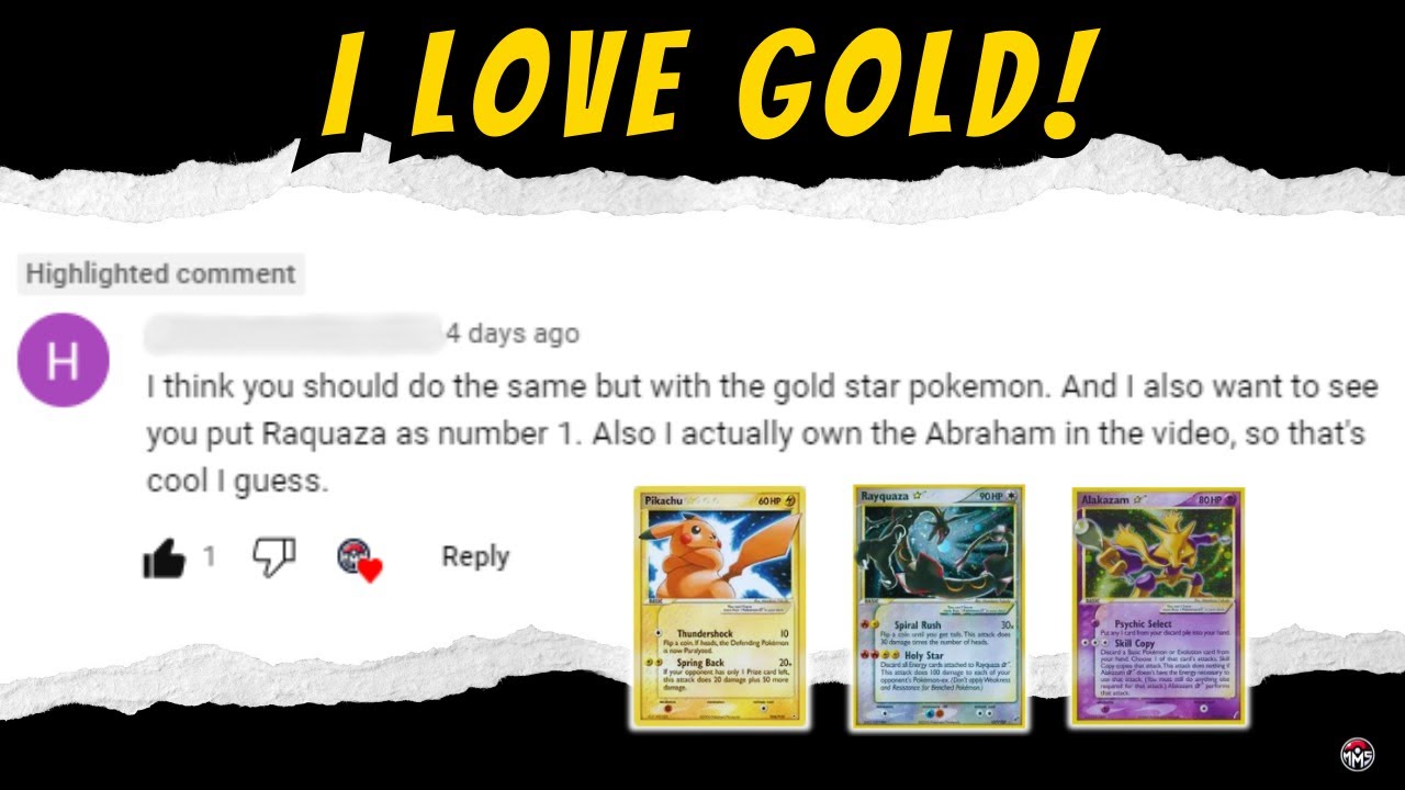 Top 10 Gold Star Cards!