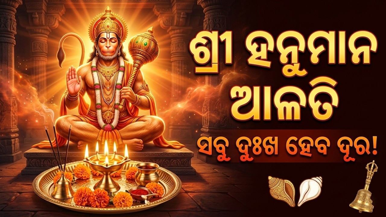 Most Powerful Aarti of Lord Hanuman | ହନୁମାନ ଜୀଙ୍କ ଦିବ୍ୟ ଆଳତି