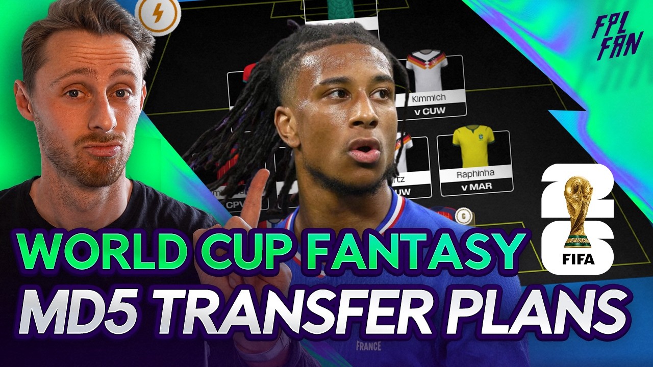 МОИ ТРАНСФЕРНЫЕ ПЛАНЫ НА 5-Й ТУР WORLD CUP FANTASY | FIFA WORLD CUP FANTASY 2026