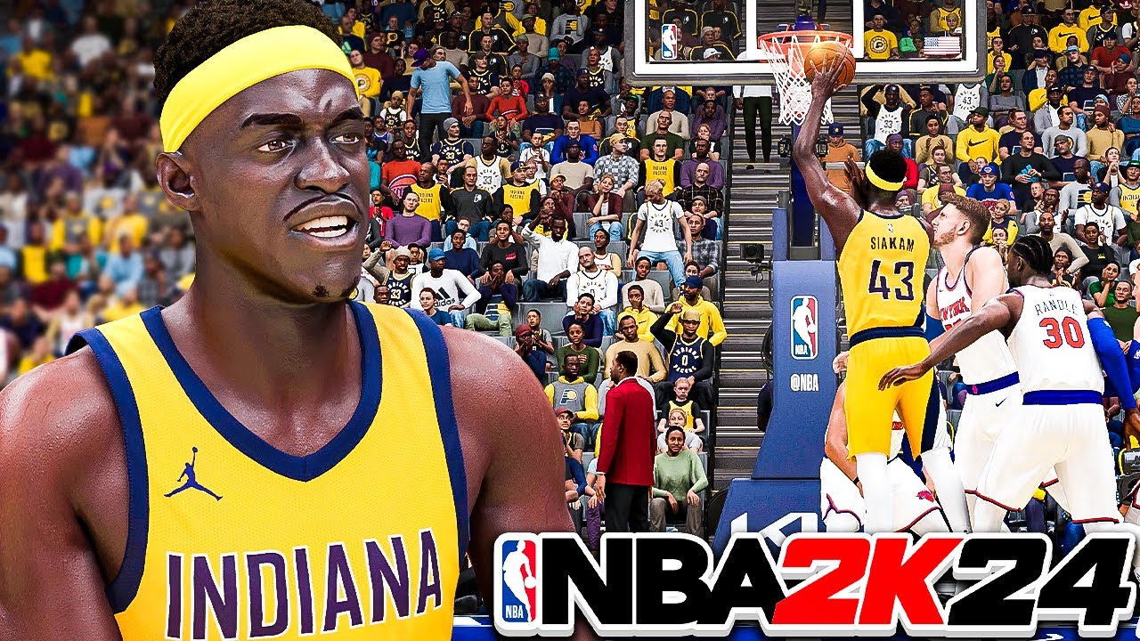Pascal Siakam Pacers Debut in NBA 2K24 Play Now Online!
