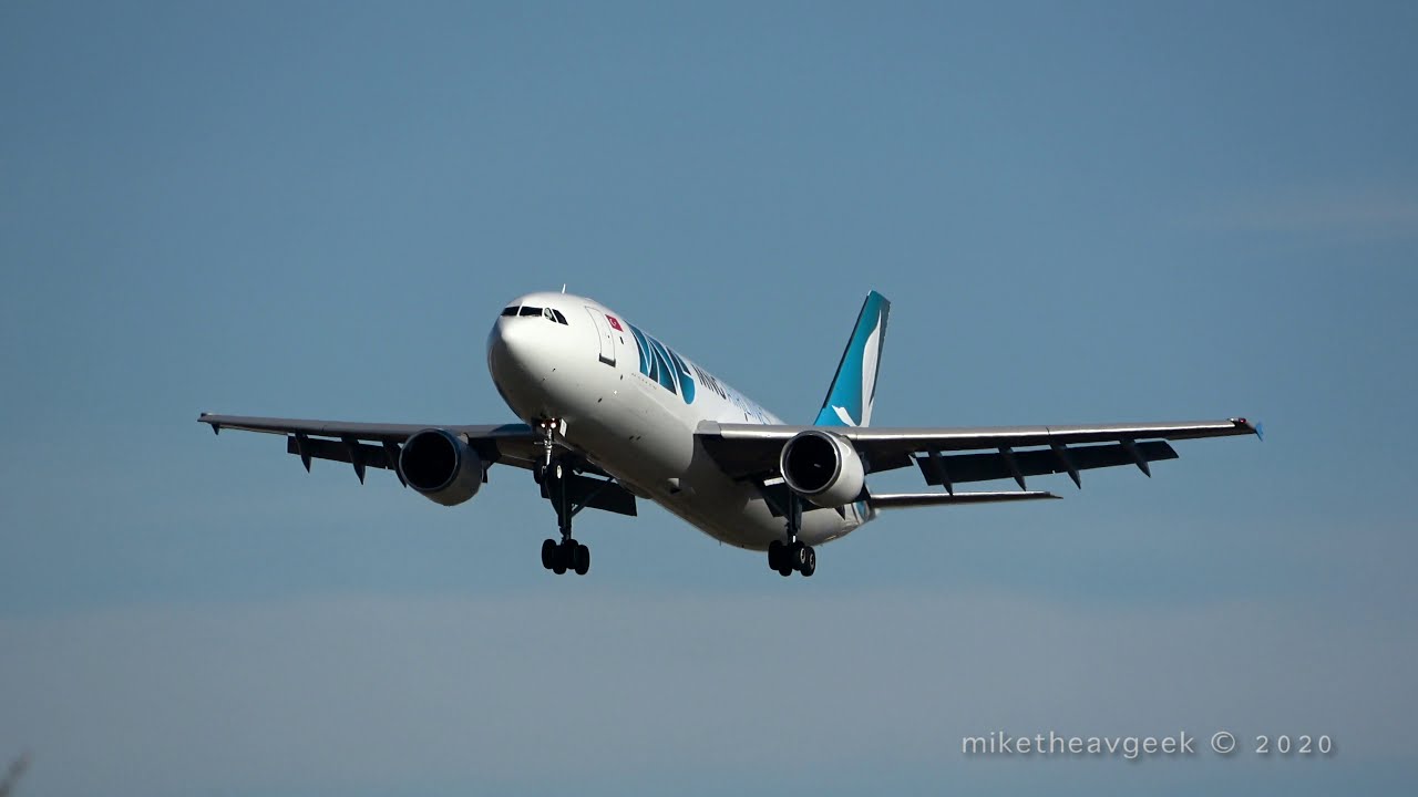 [4K] A300B4 , the Classic Rocket Freighter @ Barcelona - El Prat