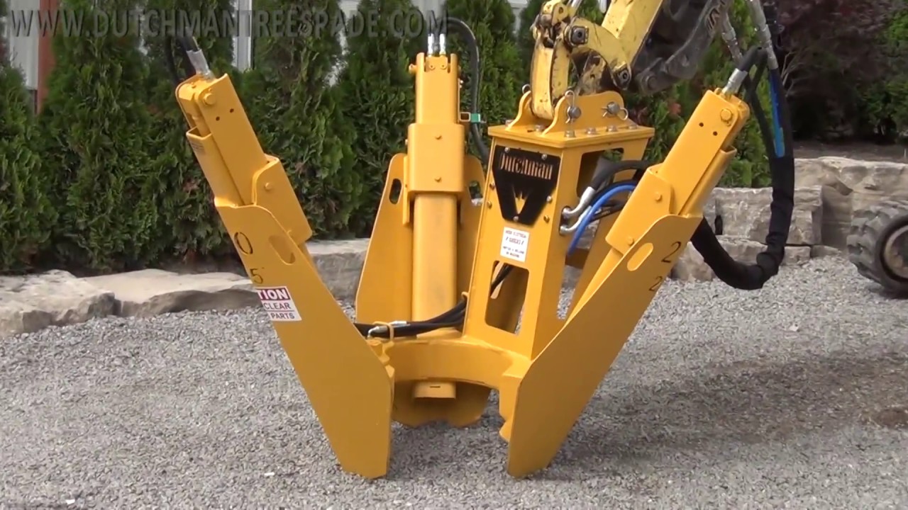 Dutchman 200i Lightweight Excavator-mounted Tree Spade