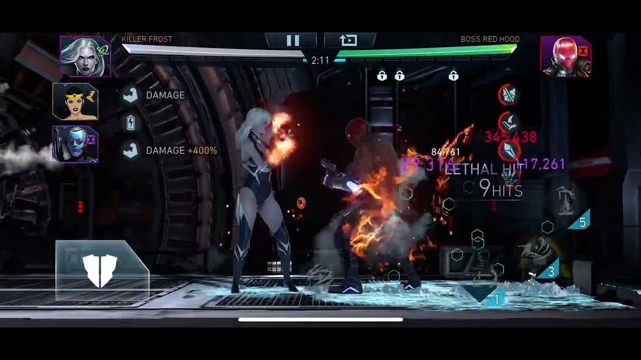 Puppet of Zatanna! Mr. Freeze! Oneshot Redhood! No skill needed! Just spam specials! F2P artifacts!
