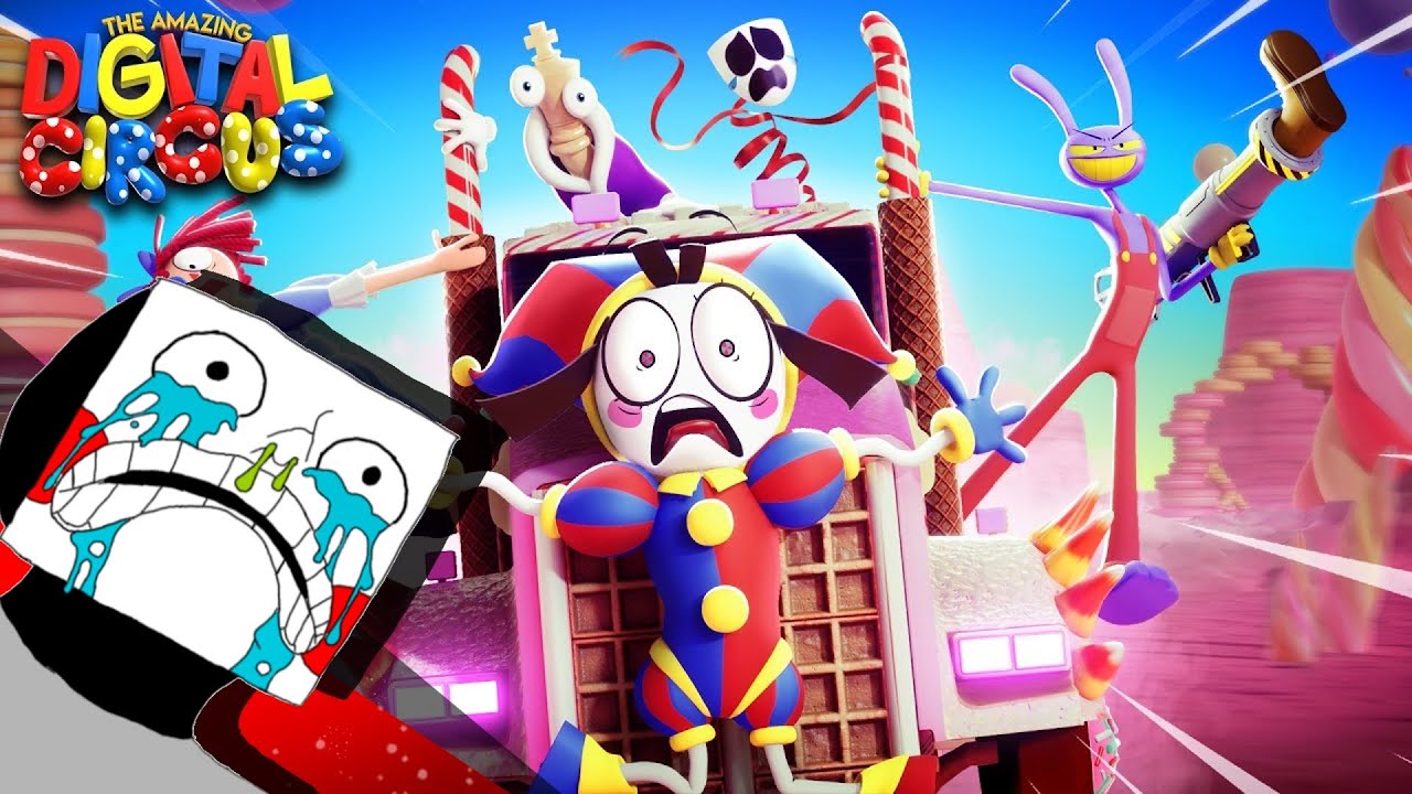 CakePlayer MIRA THE AMAZING DIGITAL CIRCUS Ep. 2: ¡Caos, Camiones y Caramelos!