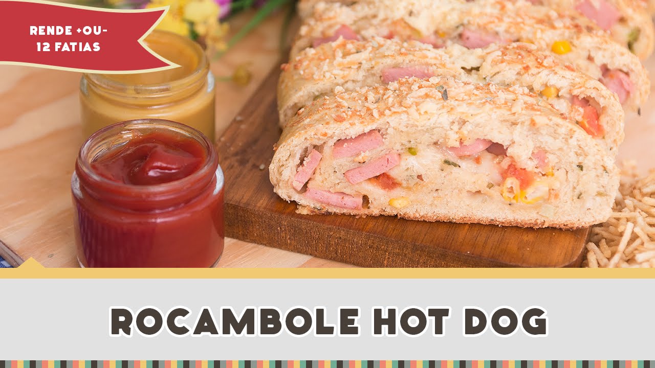 Rocambole Hot Dog - Receitas de Minuto #245