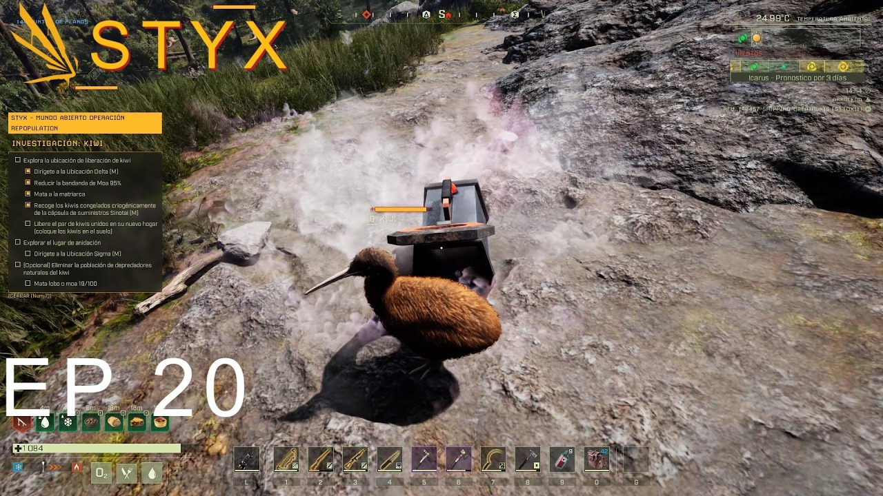 ICARUS-STYX. OPERACIÓN REPOPULATION (I): LIBERANDO KIWIS