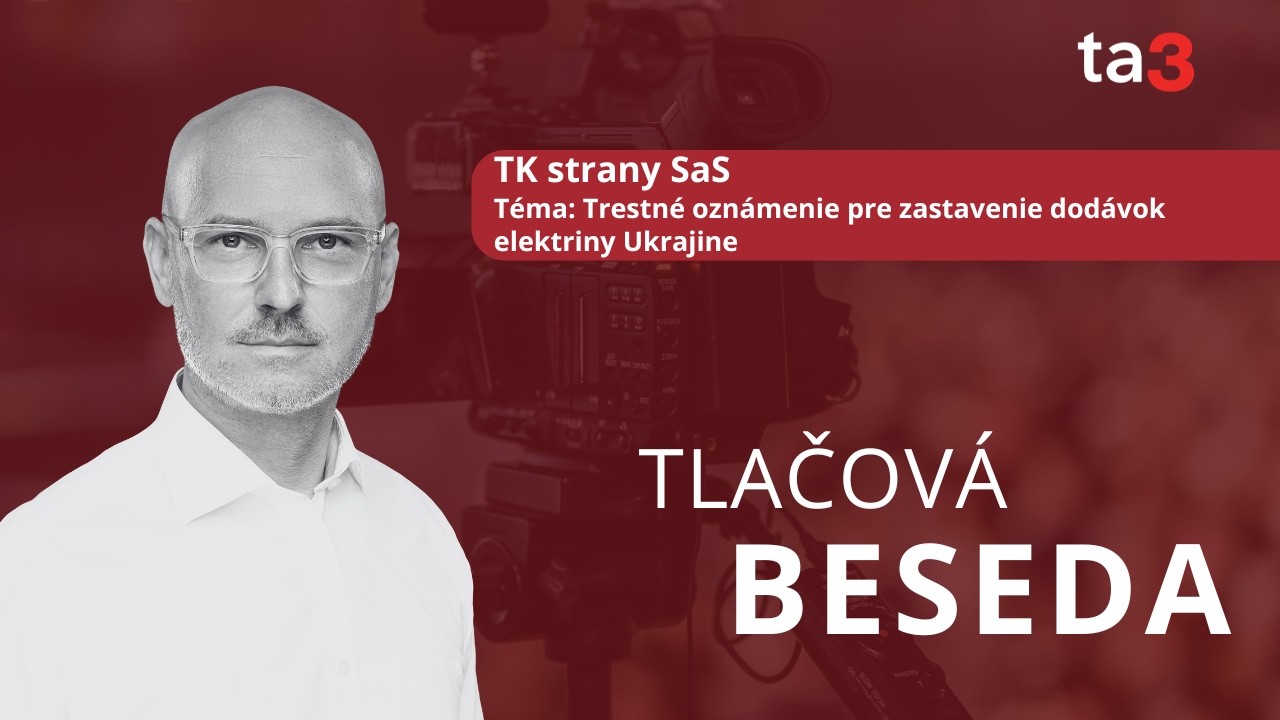 TK strany SaS Téma: Trestné oznámenie pre zastavenie dodávok elektriny Ukrajine