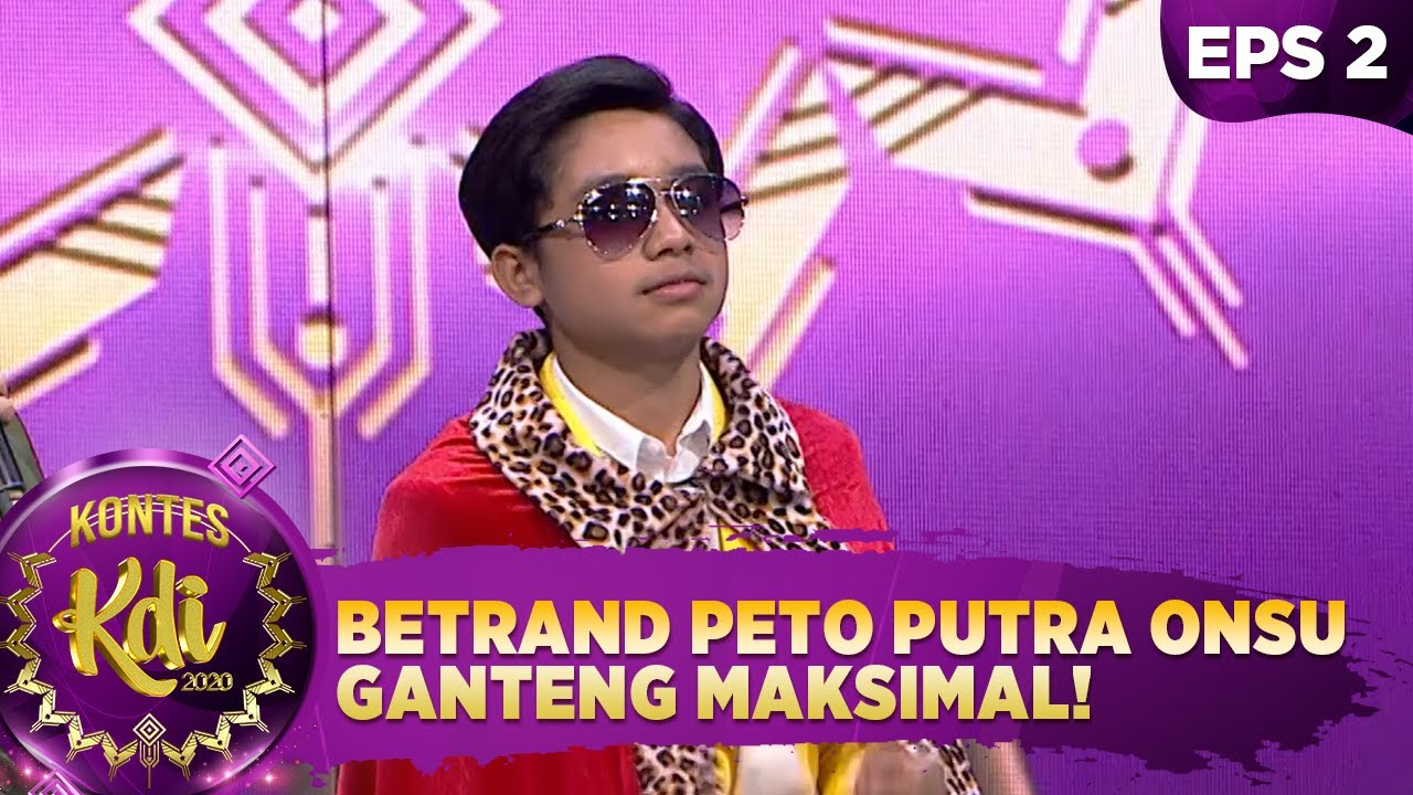 DUH GANTENG!! Betrand Peto Putra Onsu Duet Sama Sobat Ambyar Mancanegara - Kontes KDI 2020 (10/8)