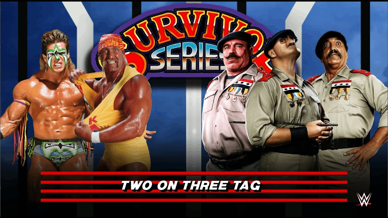 WWE 2K25 - Hulk Hogan & Ultimate Warrior vs Triangle of Terror Entrances