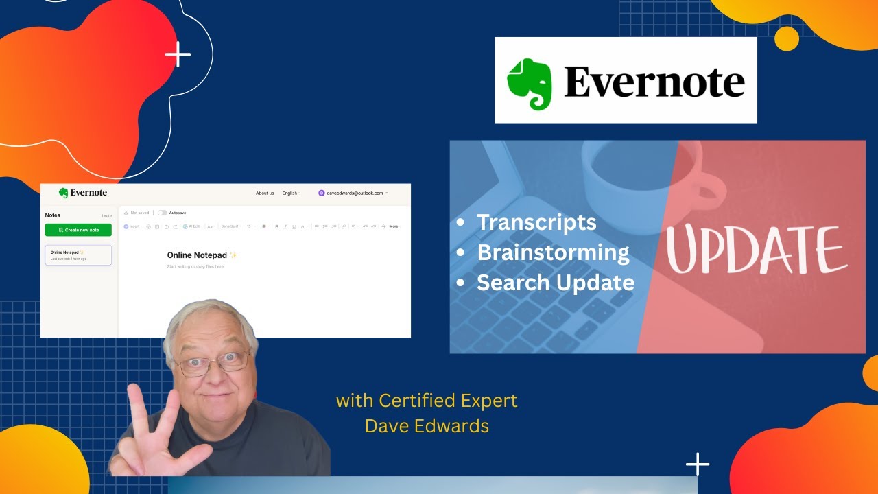 3 New Evernote Updates: Transcripts, Brainstorms, and Better Search