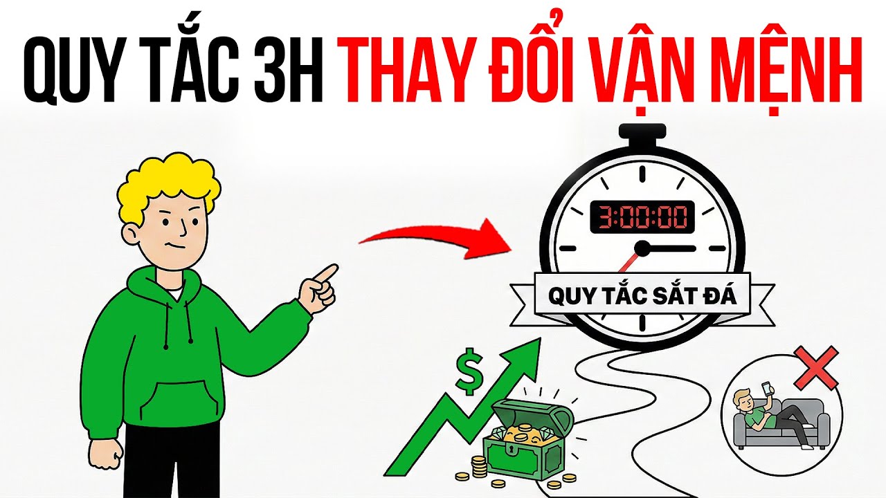 Quy Tắc 3 Giờ Sắt Đá Trước Khi Ngủ Sẽ Thay Đổi Vận Mệnh Của Bạn Trong Năm 2026 | Nâng Cấp Chính Mình