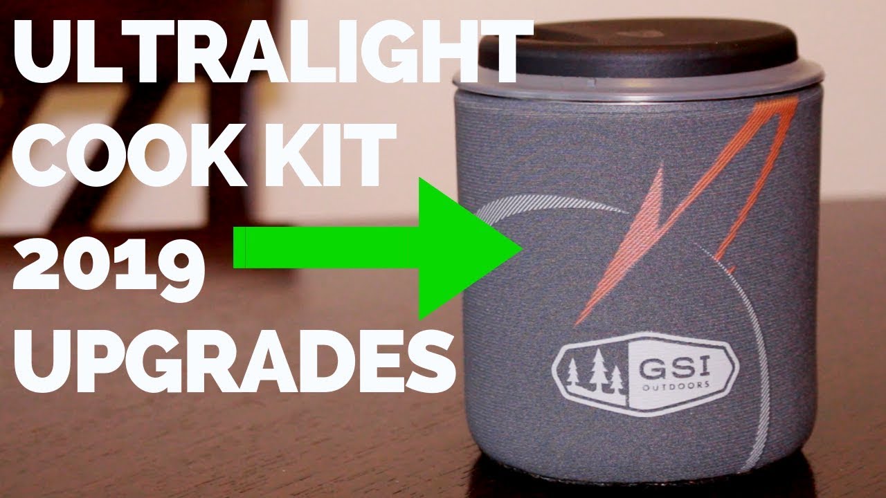 GSI Minimalist ULTRALIGHT Backpacking Cook Kit