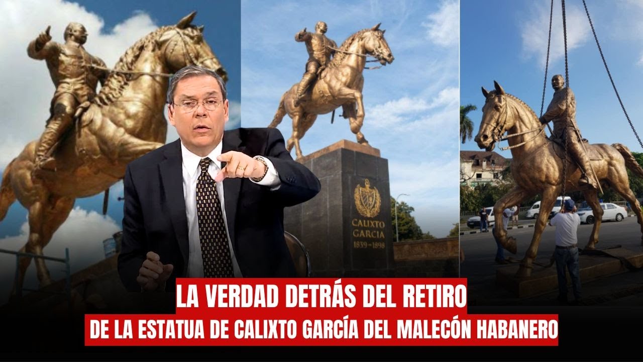 LA VERDAD DETR&Aacute;S DEL RETIRO DE LA ESTATUA DE CALIXTO GARC&Iacute;A DEL MALEC&Oacute;N HABANERO