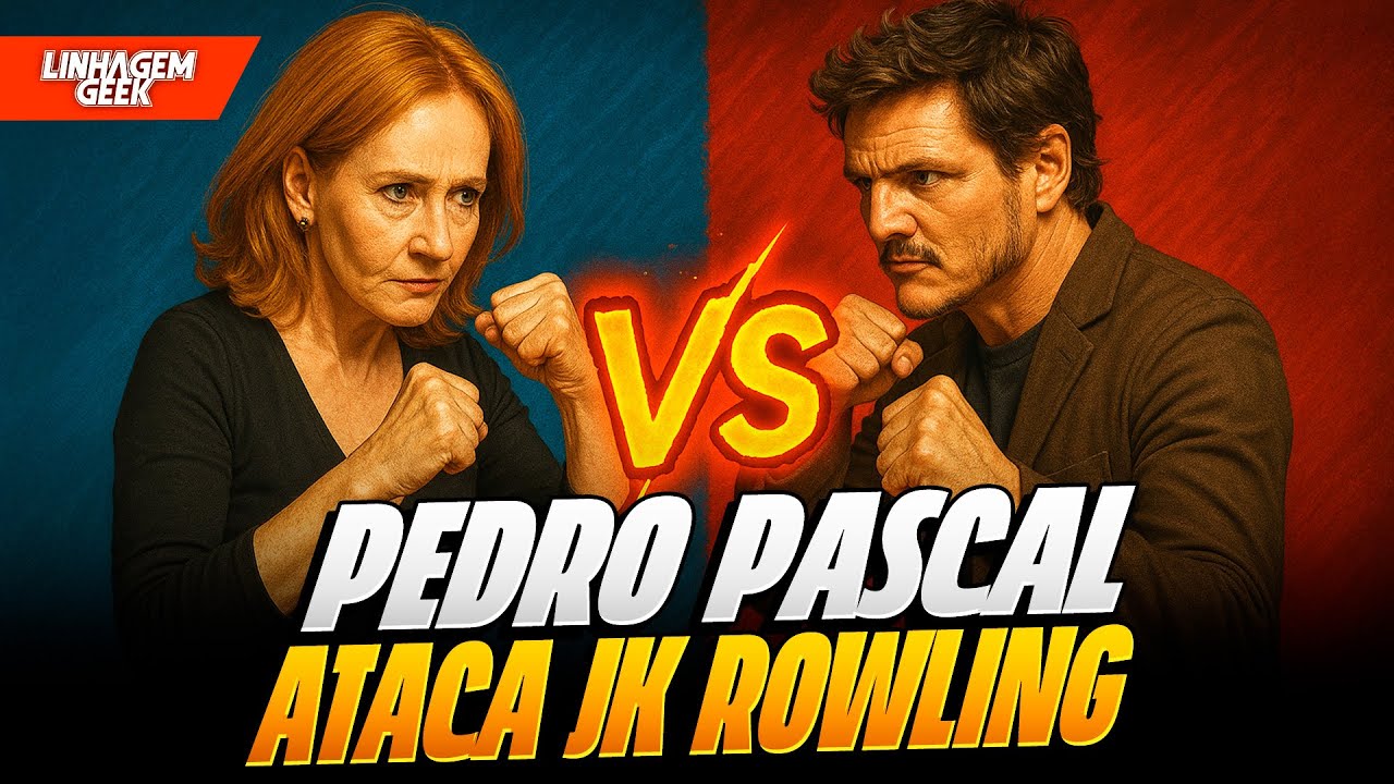 ATAQUES E OFENSAS! PEDRO PASCAL VS JK ROWLING