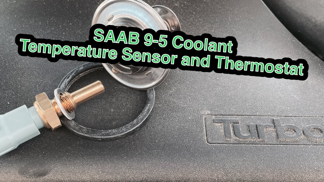 How to Replace Thermostat and Coolant Temp. Sensor on a SAAB 9-5