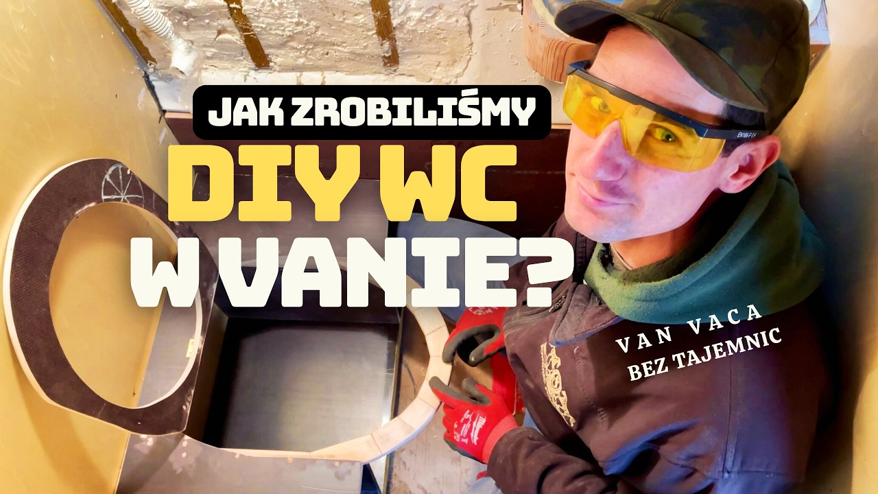 14. Toaleta separacyjna w vanie ? 🚽🚐 Oto jak zrobiliśmy ją sami w 2 miesiące!