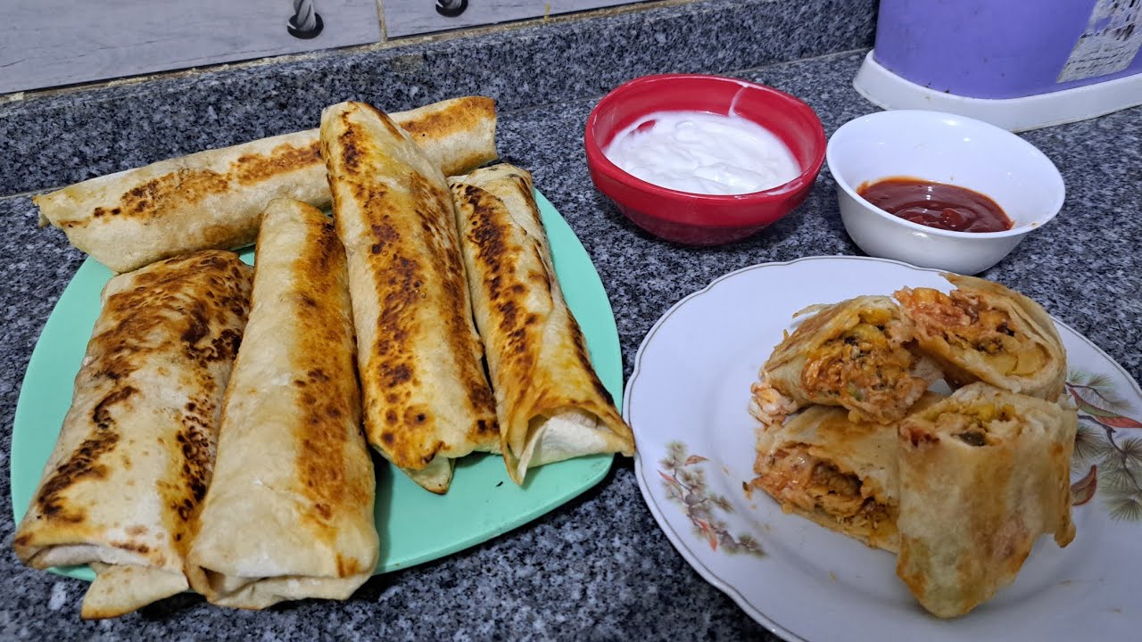 أفكار ساندوتشات للمدرسة | فارم و شاورما سوري بالطعم الأصلي 😍