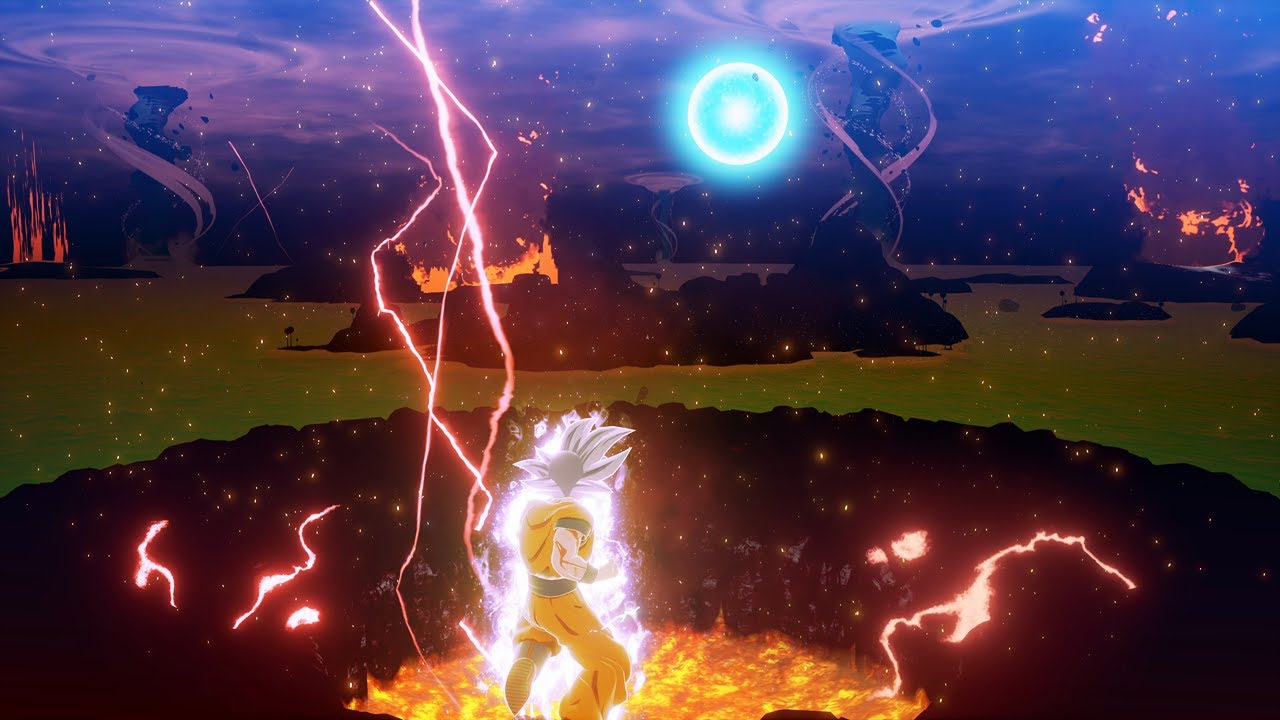 Dragon Ball Z: Kakarot Ultra Instinct Goku vs All Past Bosses