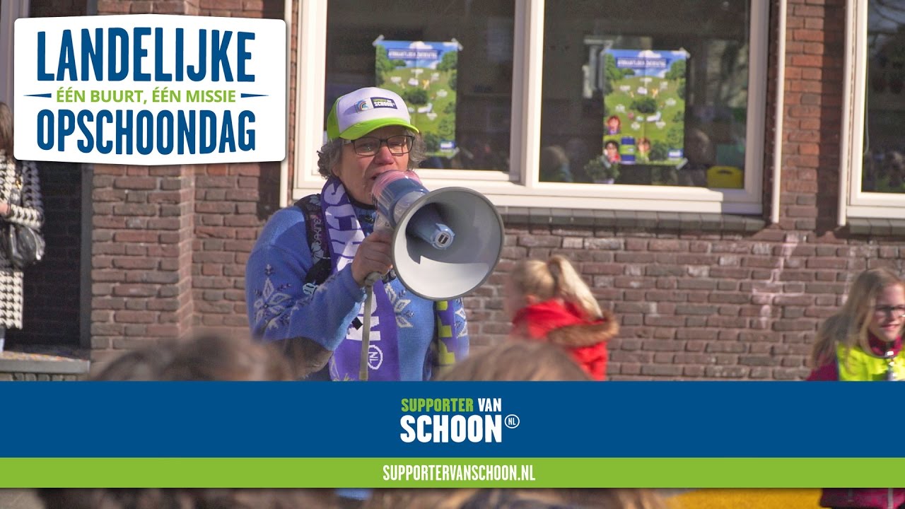 Landelijke Opschoondag - Dr. H. Bavinckschool in Haarlem