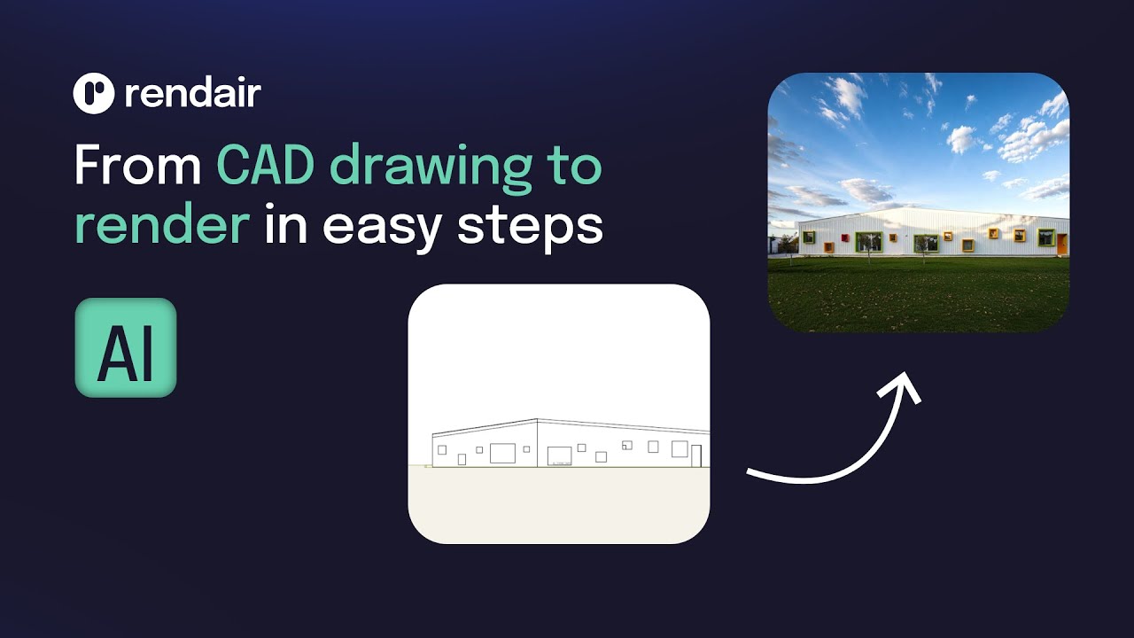 Step-by-Step Guide: Realistic Renders from CAD Using Rendair AI