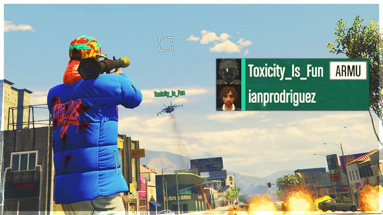 Level 10 Stands Up for a Noob Against Toxic Griefers 2v1 on GTA Online!