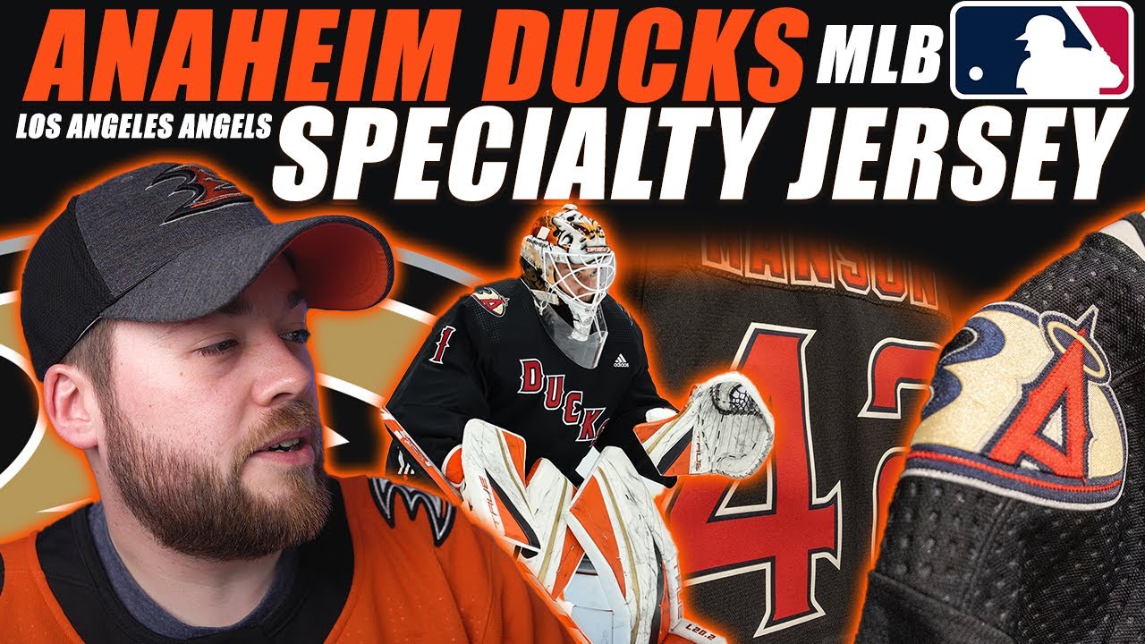 NHL Anaheim Ducks Specialty MLB Inspired Jersey