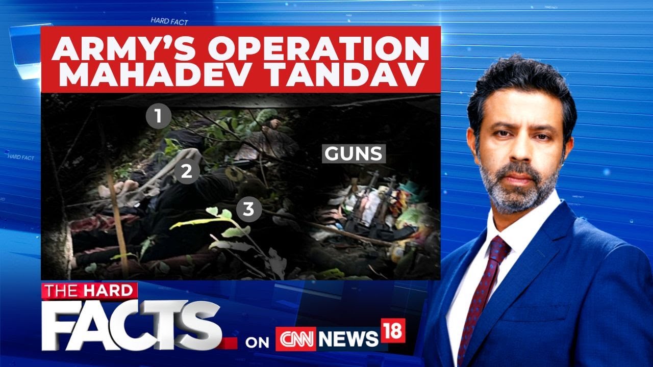 Operation Mahadev: Terrorists Gunned Down in Dachigam Forest Encounter | The Hard Facts | News18