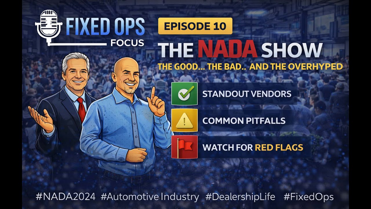 Fixed Ops Focus | Ep#10 - A Fresh Look at NADA Pt 1