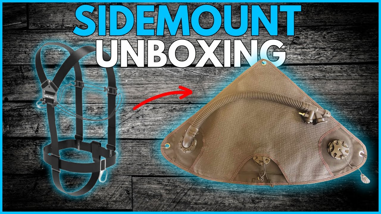 YUHSIN Sidemount BCD & Harness Unboxing - A sidemount diver's journey #2
